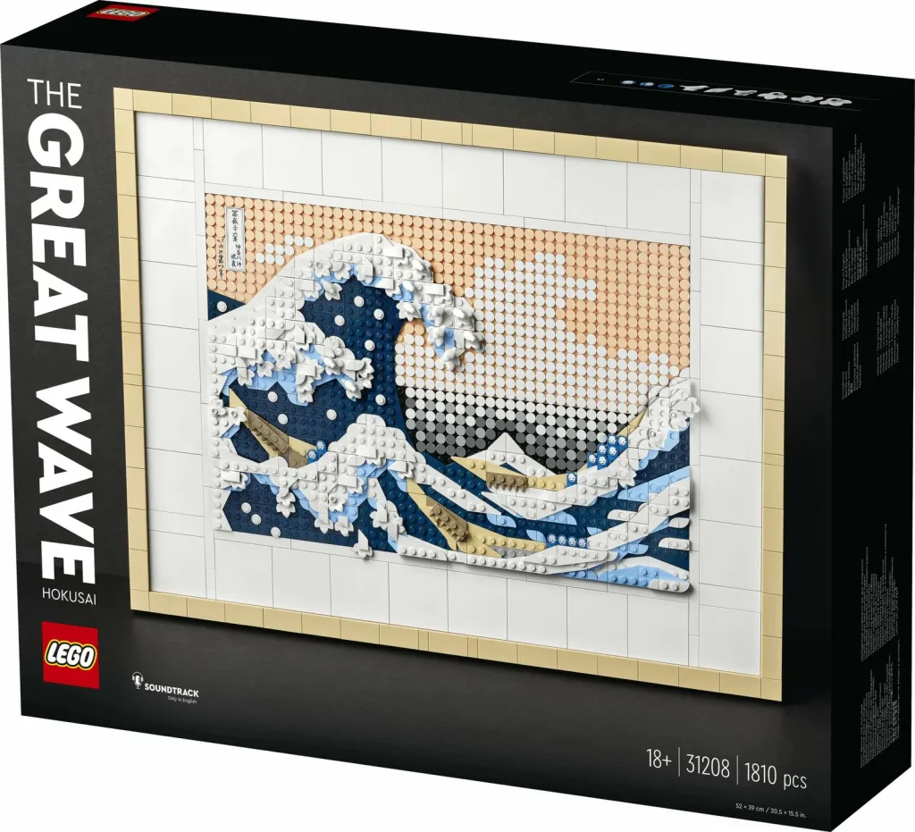 Set LEGO® Art 31208 Hokusai - The Great Wave, 1810 pjesë - 5