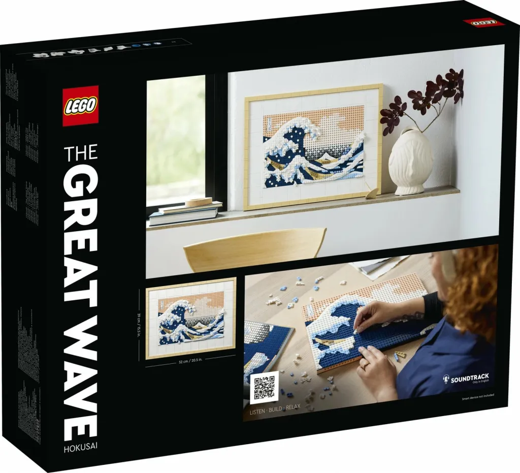 Set LEGO® Art 31208 Hokusai - The Great Wave, 1810 pjesë - 7