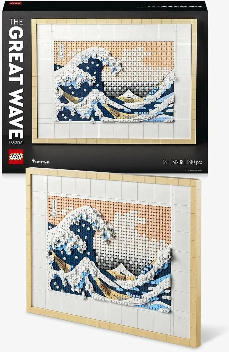 Set LEGO® Art 31208 Hokusai - The Great Wave, 1810 pjesë - 8