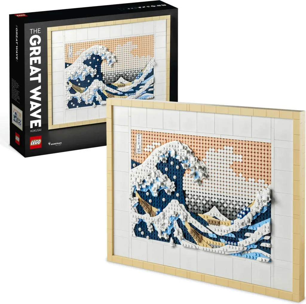 Set LEGO® Art 31208 Hokusai - The Great Wave, 1810 pjesë - 9