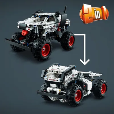 Set LEGO® Technic 42150 Monster Jam™ Monster Mutt™ Dalmatian, 244 pjesë - 6