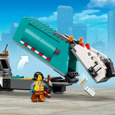 Set LEGO® City 60386 Garbage truck, 261 pjesë - 13