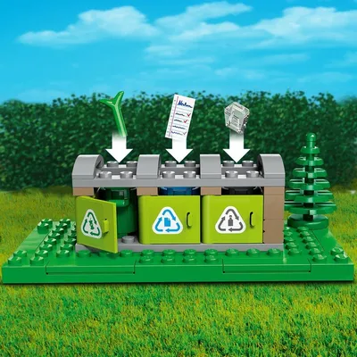 Set LEGO® City 60386 Garbage truck, 261 pjesë - 15