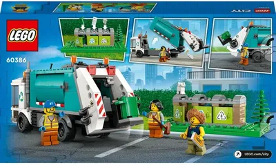 Set LEGO® City 60386 Garbage truck, 261 pjesë - 19