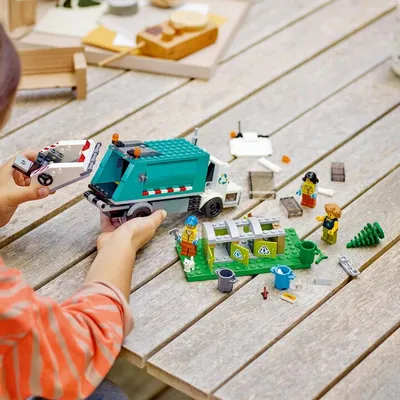 Set LEGO® City 60386 Garbage truck, 261 pjesë - 8