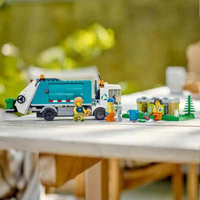 Set LEGO® City 60386 Garbage truck, 261 pjesë - 10