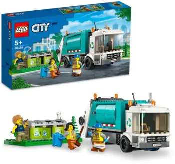 Set LEGO® City 60386 Garbage truck, 261 pjesë