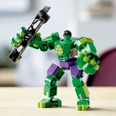 Set LEGO® Marvel 76241 Hulk in robotic armour, 138 pjesë - 5
