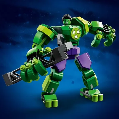 Set LEGO® Marvel 76241 Hulk in robotic armour, 138 pjesë - 6