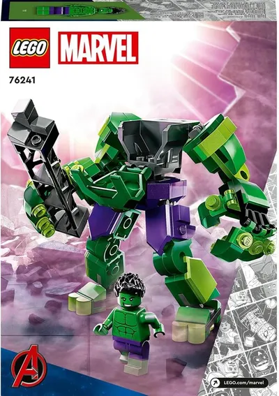 Set LEGO® Marvel 76241 Hulk in robotic armour, 138 pjesë - 10
