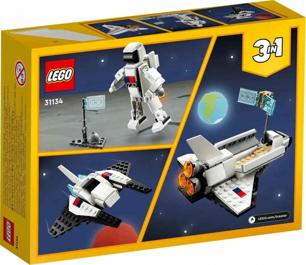 Set LEGO® Creator 31134 Space Shuttle, 144 pjesë - 3