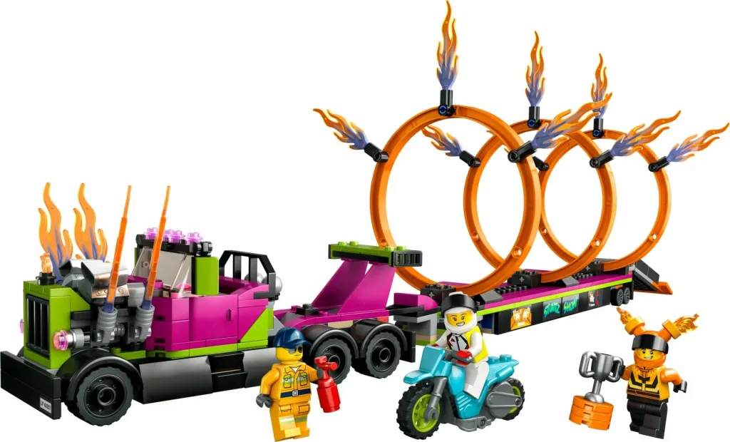 Set LEGO® City 60357 Fire Ring Tractor, 479 pjesë - 2
