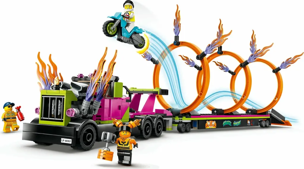 Set LEGO® City 60357 Fire Ring Tractor, 479 pjesë - 3