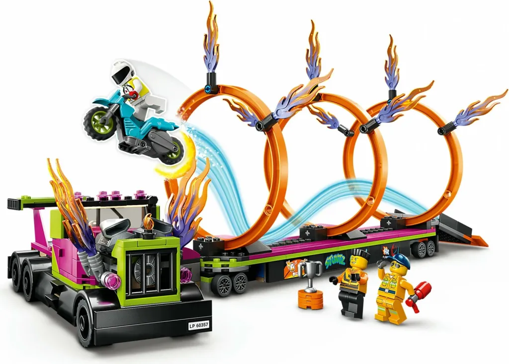 Set LEGO® City 60357 Fire Ring Tractor, 479 pjesë - 4