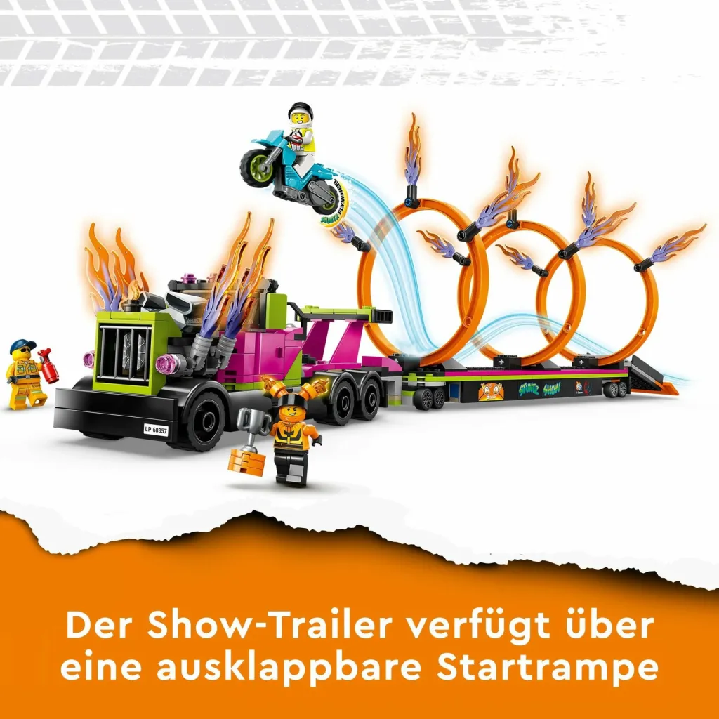Set LEGO® City 60357 Fire Ring Tractor, 479 pjesë - 9