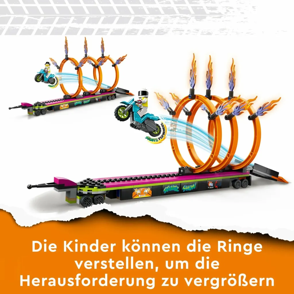Set LEGO® City 60357 Fire Ring Tractor, 479 pjesë - 10