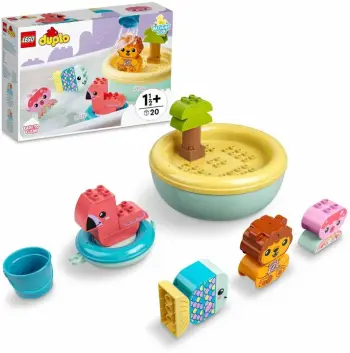 Set LEGO DUPLO 10966 Fun in the bathtub: Floating island with animals