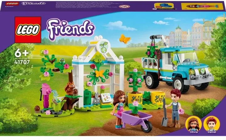 Set lodër LEGO Friends 41707 Car of tree planters, 336 pjesë - 6