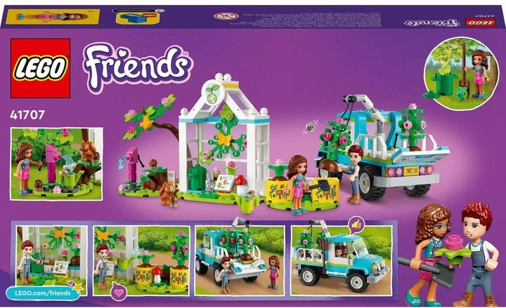 Set lodër LEGO Friends 41707 Car of tree planters, 336 pjesë - 7