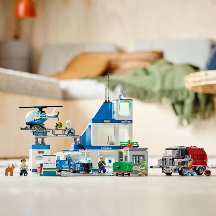 Set lodër LEGO City 60316 Police Station, 668 pjesë - 5