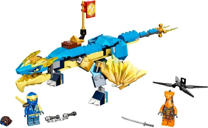 Set lodër LEGO Ninjago 71760 Jay's Stormy Dragon EVO, 140 pjesë - 2