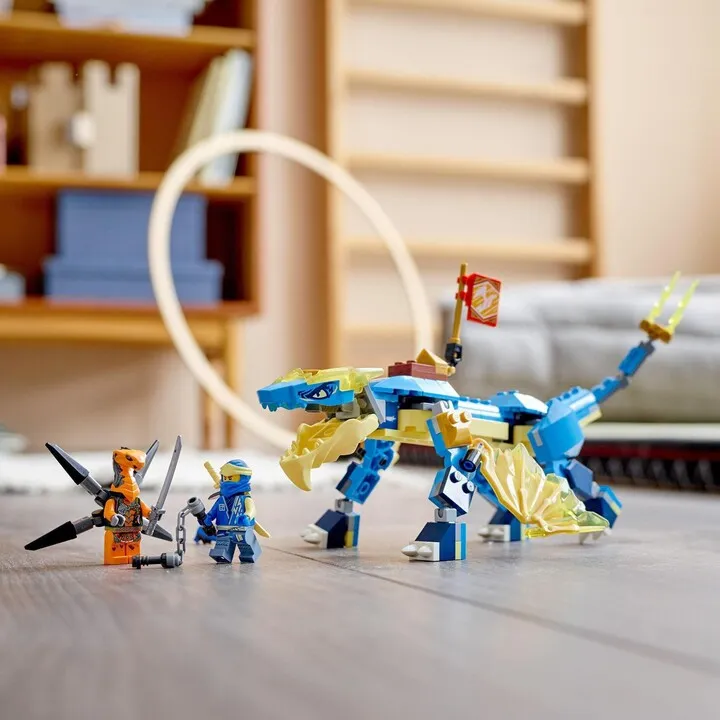 Set lodër LEGO Ninjago 71760 Jay's Stormy Dragon EVO, 140 pjesë - 5