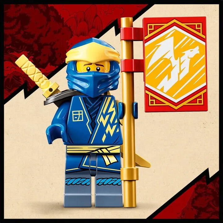 Set lodër LEGO Ninjago 71760 Jay's Stormy Dragon EVO, 140 pjesë - 7