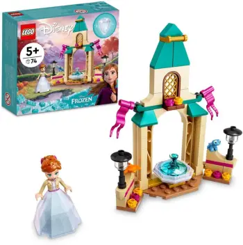 Lodër LEGO Disney Princess 43198 Anna and the castle courtyard, 74 pjesë