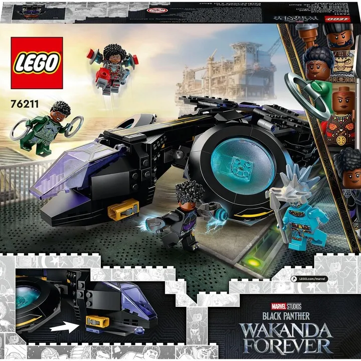 Set LEGO® Marvel 76211 Shuri's Sunbird Jet, 355 pjesë - 10