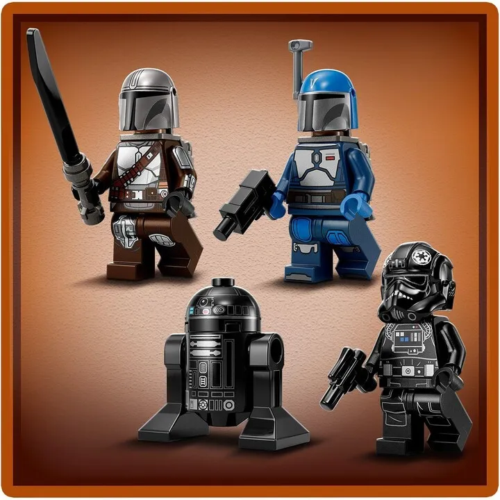 Set LEGO® Star Wars™ 75348 Mandalorian Fang-class fighter versus TIE Interceptor - 7