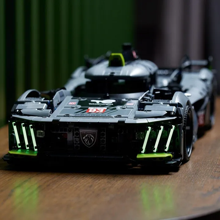 Lodër LEGO® Technic 42156 PEUGEOT 9X8 24H Le Mans Hybrid Hypercar - 8