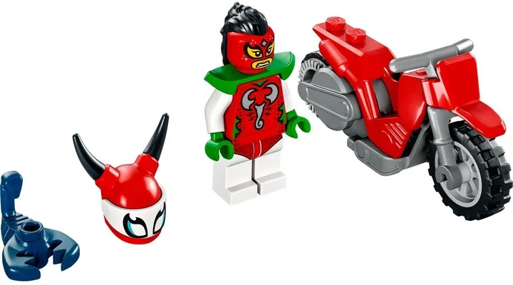 Set lodër LEGO® City 60332 Scorpion stunt bike, 15 pjesë - 2