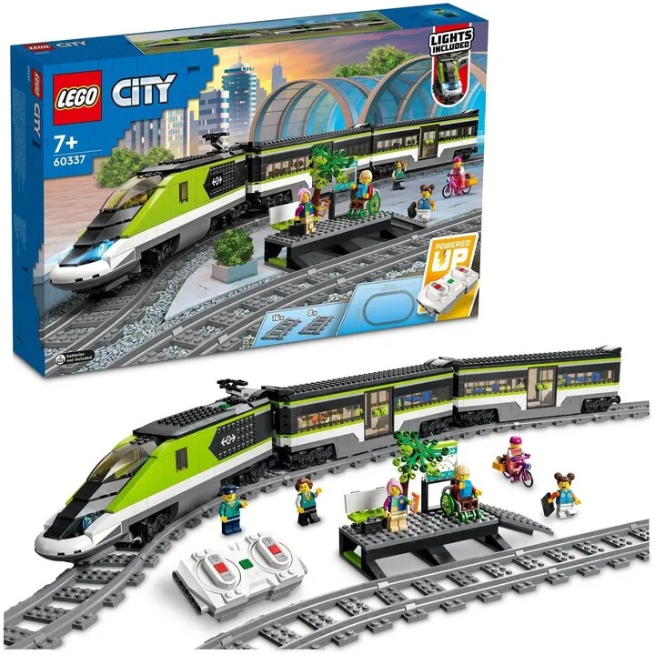 Set lodër LEGO® City 60337 Express train, 764 pjesë - 1