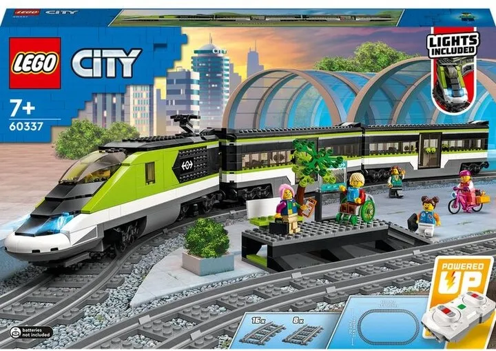 Set lodër LEGO® City 60337 Express train, 764 pjesë - 9