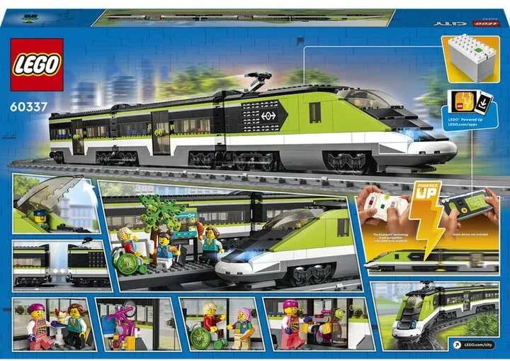 Set lodër LEGO® City 60337 Express train, 764 pjesë - 10