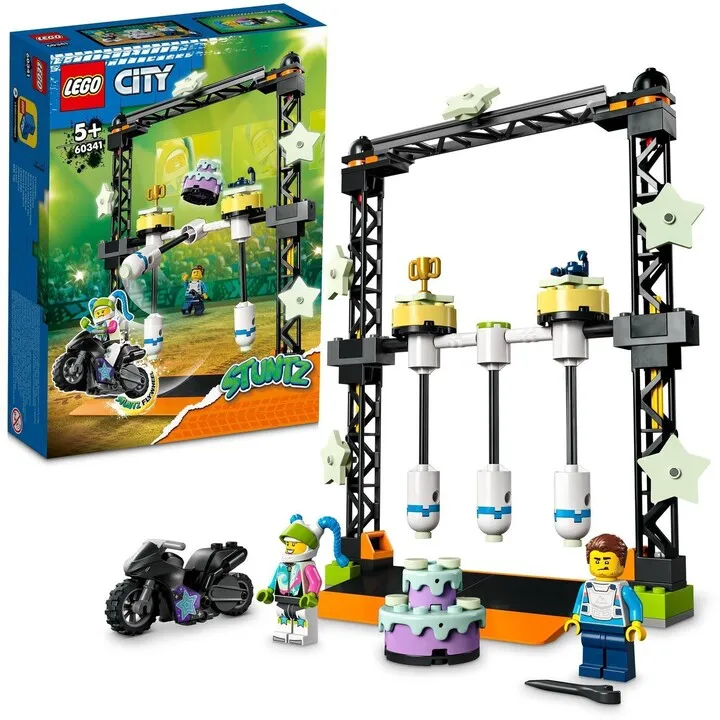 Set lodër LEGO® City 60341 Hammer Stunt Challenge, 117 pjesë - 1