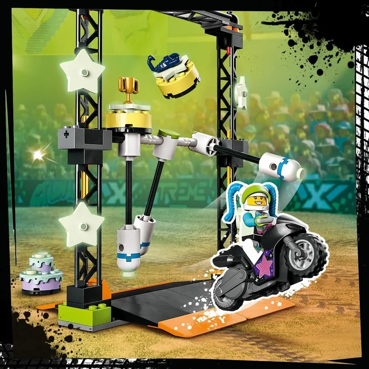 Set lodër LEGO® City 60341 Hammer Stunt Challenge, 117 pjesë - 7