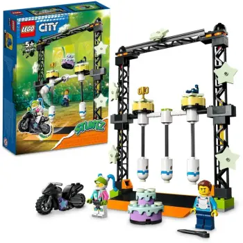 Set lodër LEGO® City 60341 Hammer Stunt Challenge, 117 pjesë
