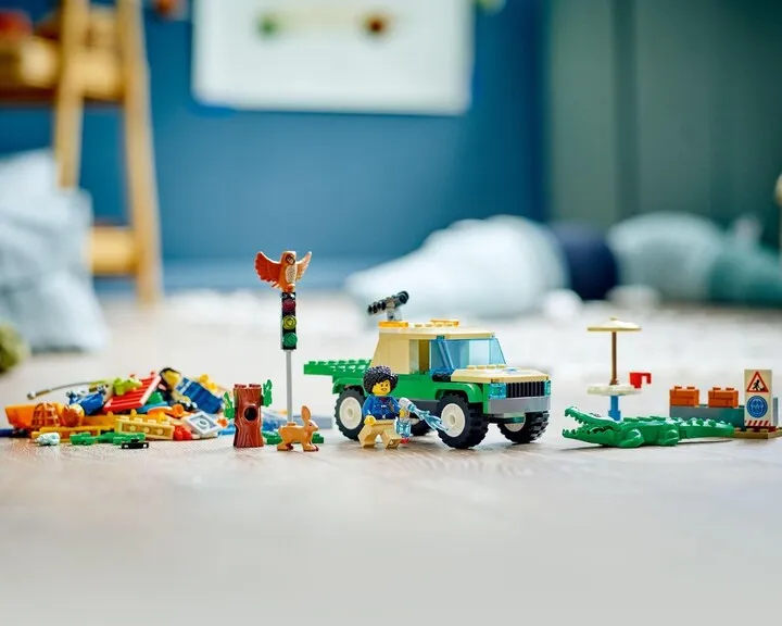 Set lodër LEGO® City 60353 Rescue missions in the wild, 246 pjesë - 5