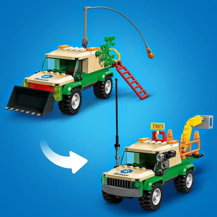 Set lodër LEGO® City 60353 Rescue missions in the wild, 246 pjesë - 6