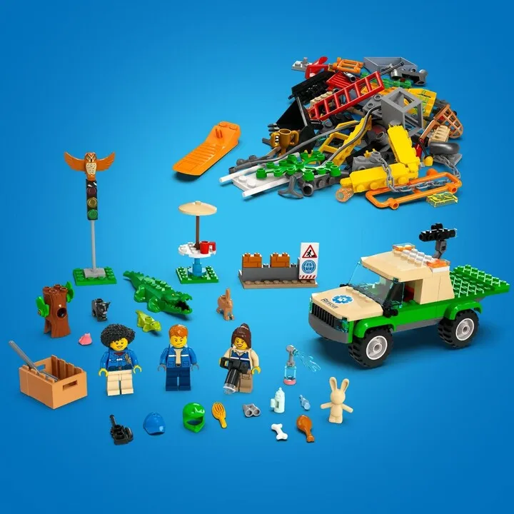 Set lodër LEGO® City 60353 Rescue missions in the wild, 246 pjesë - 8