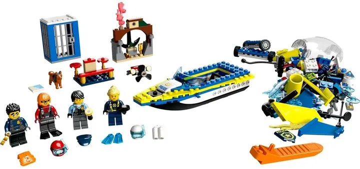 Set lodër LEGO® City 60355 Coast Guard Detective Mission, 278 pjesë - 2