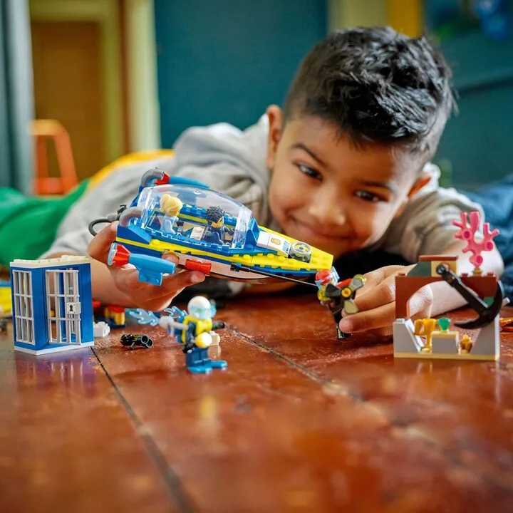 Set lodër LEGO® City 60355 Coast Guard Detective Mission, 278 pjesë - 3