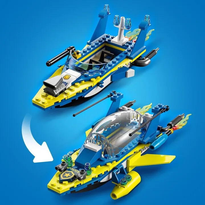 Set lodër LEGO® City 60355 Coast Guard Detective Mission, 278 pjesë - 6