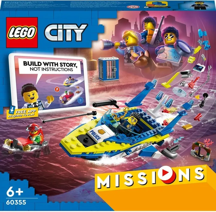 Set lodër LEGO® City 60355 Coast Guard Detective Mission, 278 pjesë - 9
