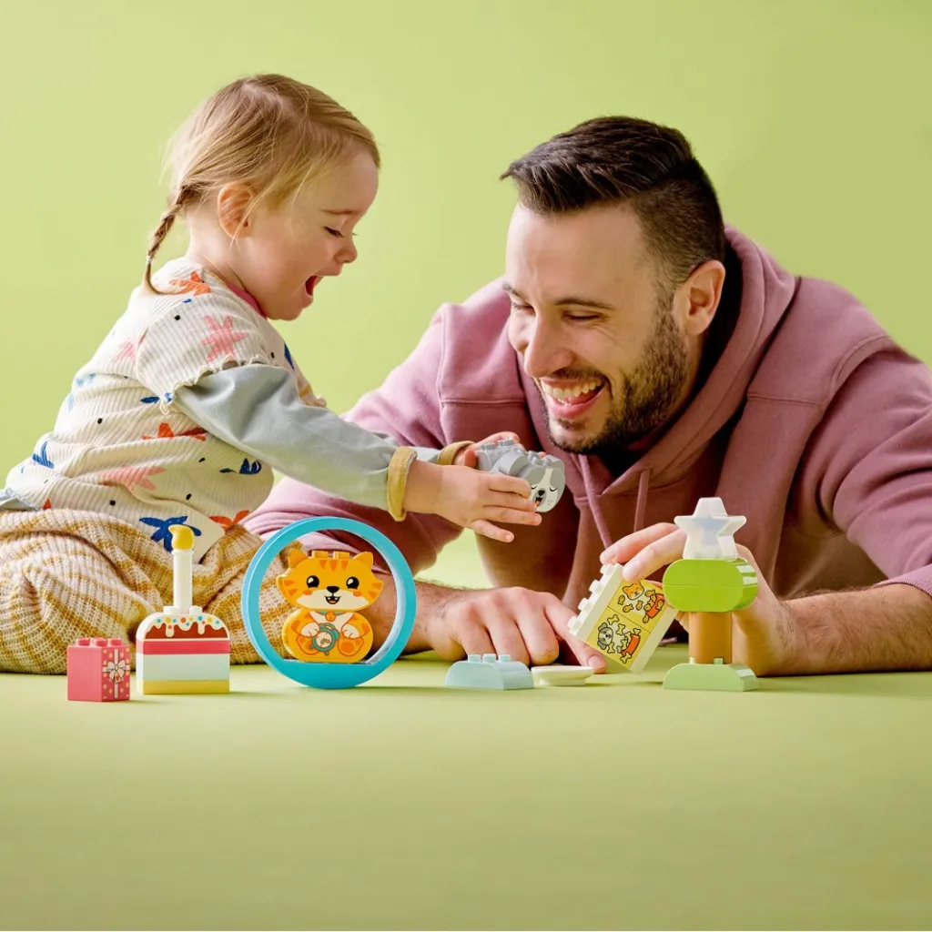 Set lodër LEGO® DUPLO® 10977 My first puppy and kitten making sounds, 22 pjesë - 2