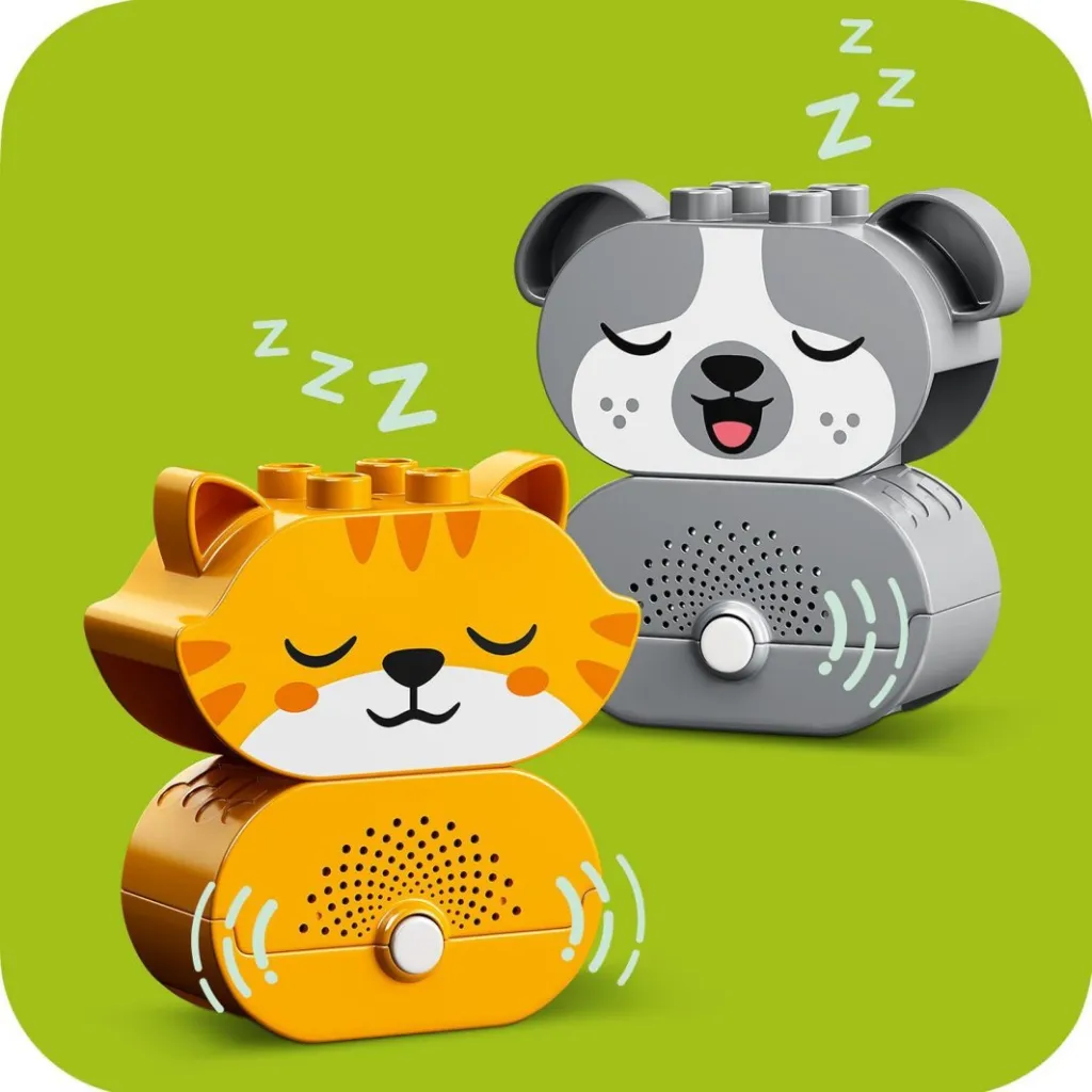 Set lodër LEGO® DUPLO® 10977 My first puppy and kitten making sounds, 22 pjesë - 11