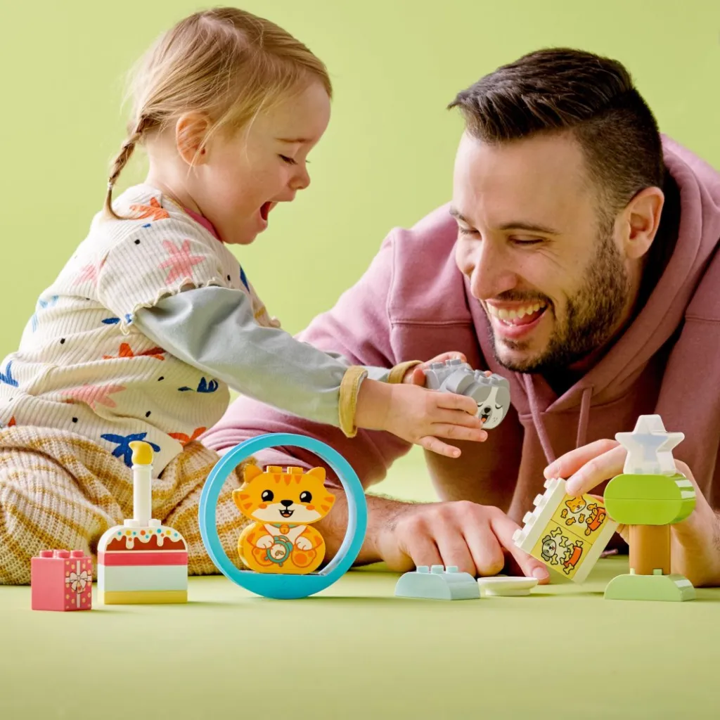 Set lodër LEGO® DUPLO® 10977 My first puppy and kitten making sounds, 22 pjesë - 12
