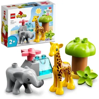 Set lodër LEGO® DUPLO® 10971 Wildlife of Africa, 10 pjesë