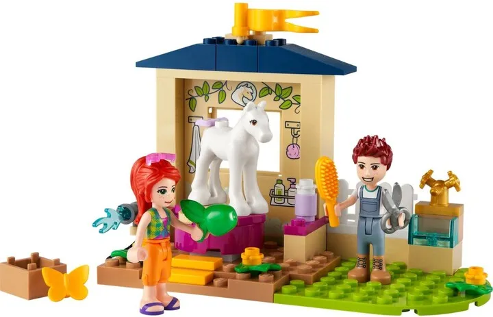 Set lodër LEGO® Friends 41696 Pony cleaning in the stable, 60 pjesë - 2